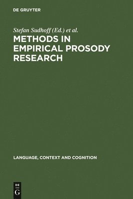 Methods in Empirical Prosody Research 1