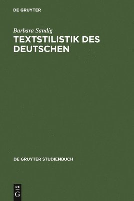 Textstilistik des Deutschen 1