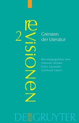 bokomslag Grenzen der Literatur