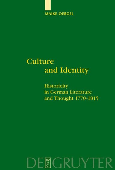Maike Oergel - Culture and Identity, Inbunden