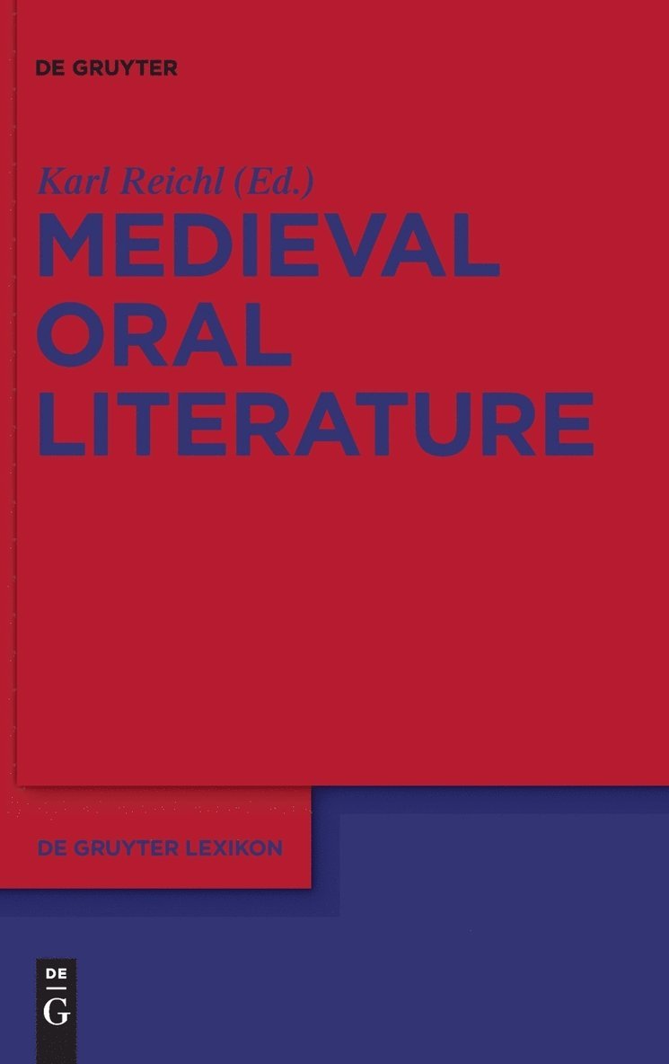 Medieval Oral Literature
