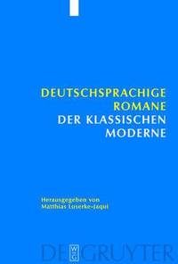 bokomslag Deutschsprachige Romane der klassischen Moderne
