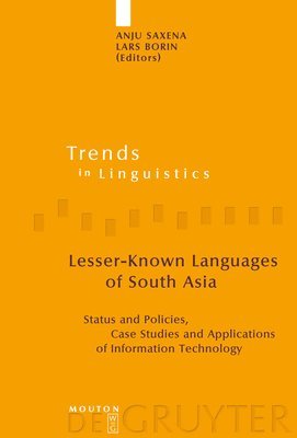 bokomslag Lesser-Known Languages of South Asia