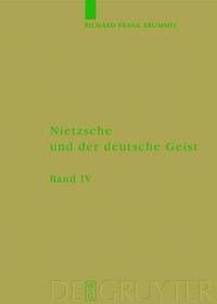 bokomslag Ausbreitung und Wirkung des Nietzscheschen Werkes im deutschen Sprachraum bis zum Ende des Zweiten Weltkrieges