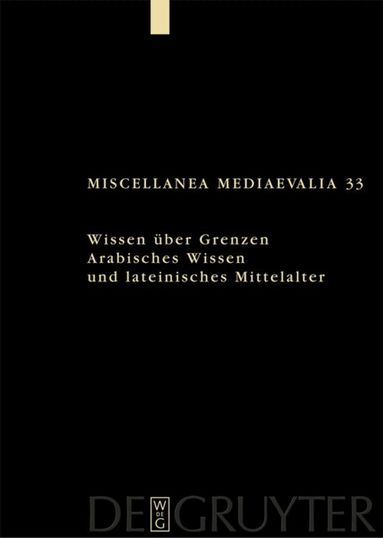 Andreas Speer, Lydia Wegener - Wissen über Grenzen, Inbunden