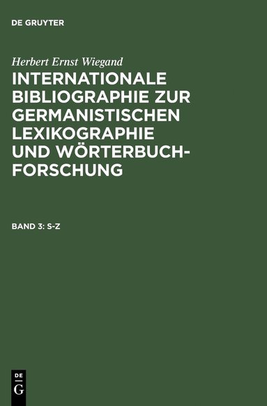 bokomslag S-Z