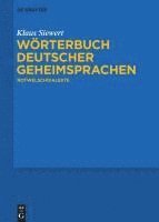 bokomslag Worterbuch Deutscher Geheimsprachen: Rotwelschdialekte