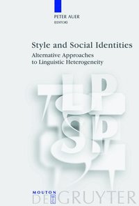 bokomslag Style and Social Identities