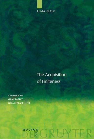 Elma Blom - Acquisition of Finiteness, Inbunden