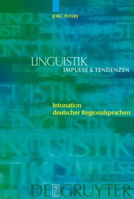 bokomslag Intonation deutscher Regionalsprachen