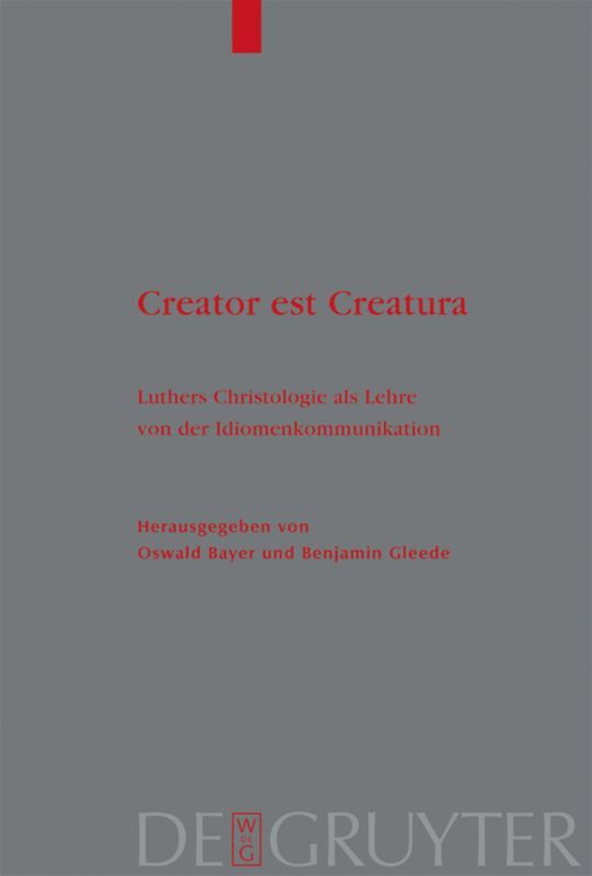 Creator est Creatura 1