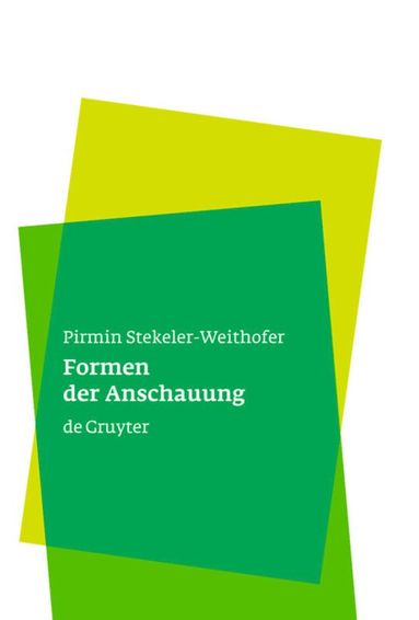 bokomslag Formen der Anschauung