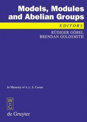 bokomslag Models, Modules and Abelian Groups