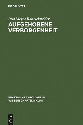 bokomslag Aufgehobene Verborgenheit