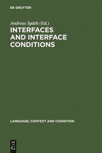 bokomslag Interfaces and Interface Conditions