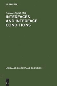 Interfaces and Interface Conditions 1