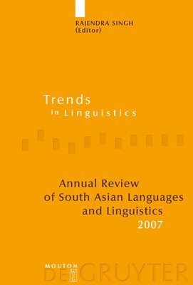 Annual Review of South Asian Languages and Linguistics 1