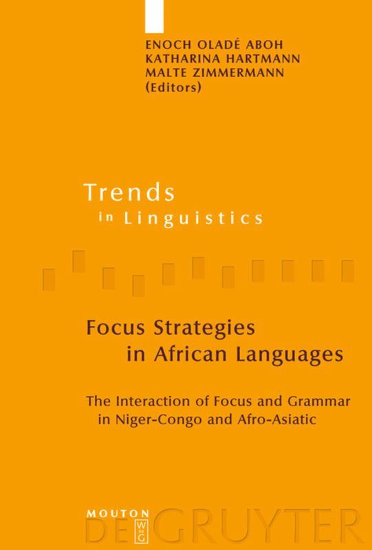 Enoch Oladé Aboh, Katharina Hartmann, Malte Zimmermann, Katharina Aboh, Enoch Oladé - Focus Strategies in African Languages, Inbunden