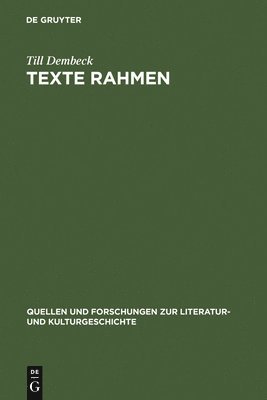 bokomslag Texte rahmen