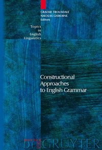 bokomslag Constructional Approaches to English Grammar