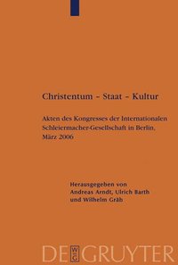bokomslag Christentum - Staat - Kultur