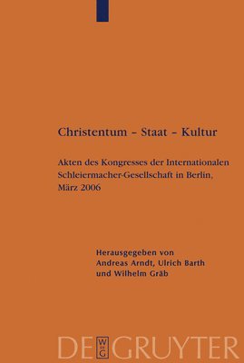 bokomslag Christentum - Staat - Kultur