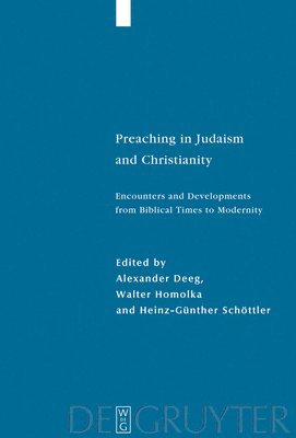 bokomslag Preaching in Judaism and Christianity