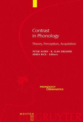 bokomslag Contrast in Phonology