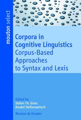 Corpora in Cognitive Linguistics 1