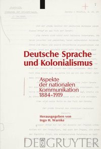bokomslag Deutsche Sprache und Kolonialismus