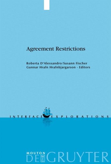 Roberta D'Alessandro, Susann Fischer, Gunnar Hrafn Hrafnbjargarson - Agreement Restrictions, Inbunden