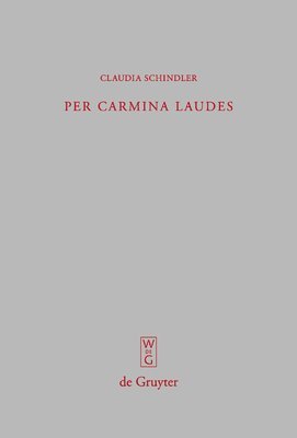 bokomslag Per carmina laudes