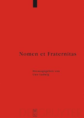bokomslag Nomen et Fraternitas