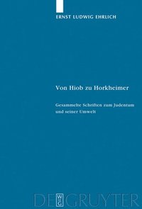 bokomslag Von Hiob zu Horkheimer