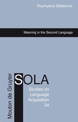 Meaning in the Second Language 1