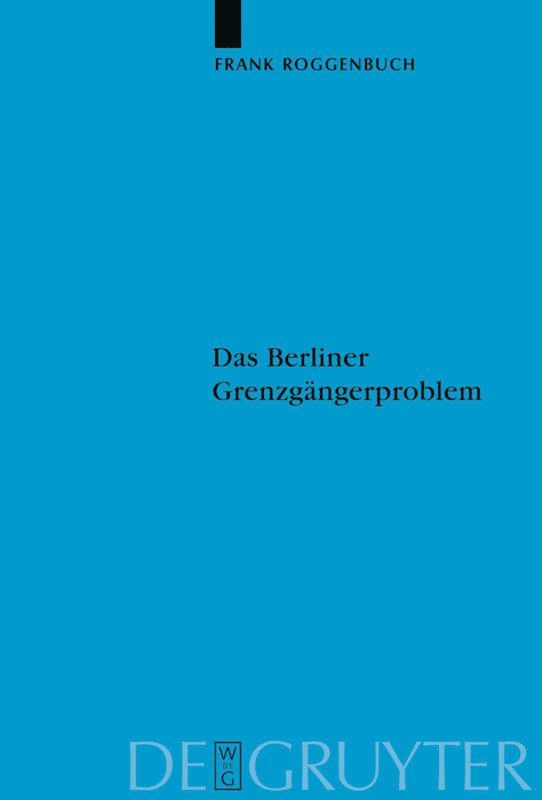 Berliner Grenzgängerproblem