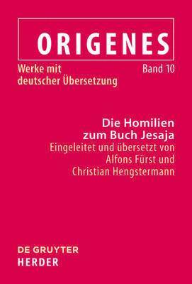 bokomslag Die Homilien zum Buch Jesaja