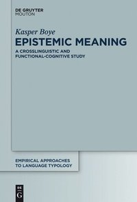 bokomslag Epistemic Meaning