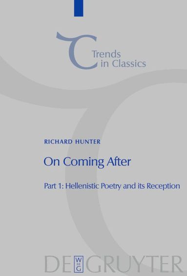 Richard Hunter - On Coming After, Inbunden