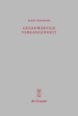 Gegenwrtige Vergangenheit 1