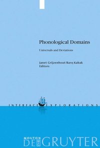 bokomslag Phonological Domains