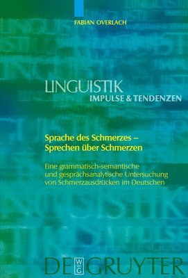 bokomslag Sprache des Schmerzes - Sprechen ber Schmerzen