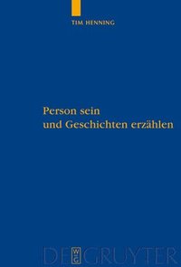 bokomslag Person sein und Geschichten erzhlen