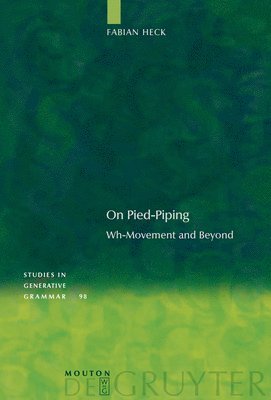 On Pied-Piping 1