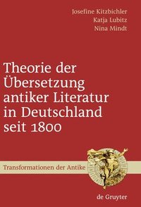 bokomslag Theorie der bersetzung antiker Literatur in Deutschland seit 1800