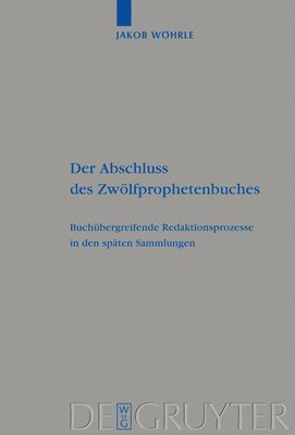 bokomslag Der Abschluss des Zwlfprophetenbuches