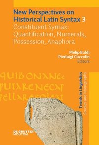 bokomslag Constituent Syntax: Quantification, Numerals, Possession, Anaphora