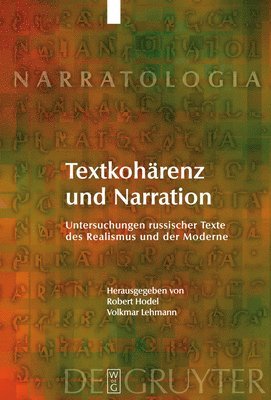 Robert Hodel, Volkmar Lehmann - Textkohärenz und Narration, Inbunden