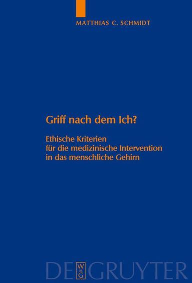 Matthias C. Schmidt - Griff nach dem Ich?, Inbunden