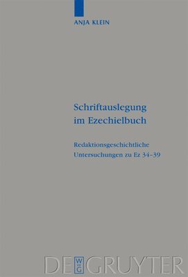 bokomslag Schriftauslegung im Ezechielbuch